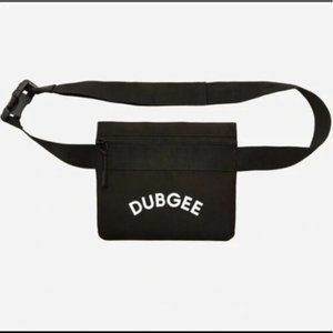 Dubgee By Whoopi Black Fanny Waist Bag NWT